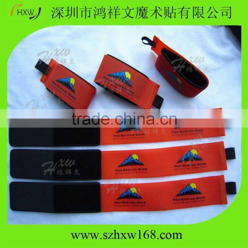 High quality hook and loop Custom Cross Country Ski Ties