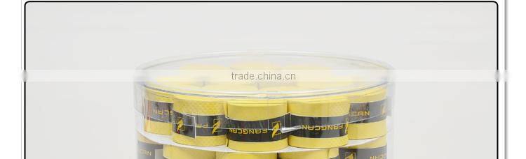 Customized Sweat-Absortion Badminton Stiletto PU Grip, Tennis Overgrip