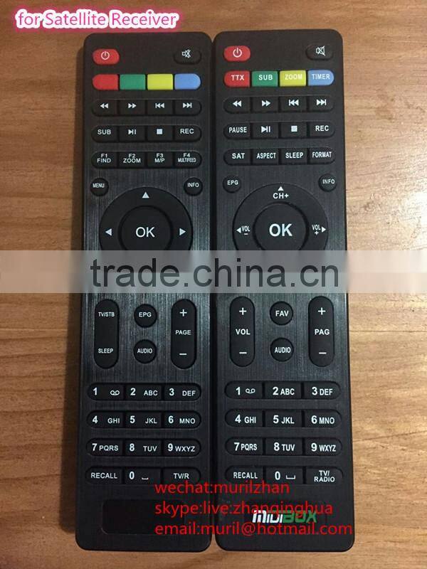 High Quality White 37 Buttons LED/LCD Remote Control for PHILIPSS with Lens ZF network set-top box Controller