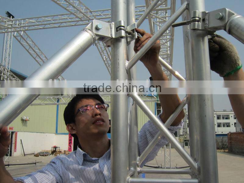 steel and aluminium truss for concert and exhibition stage