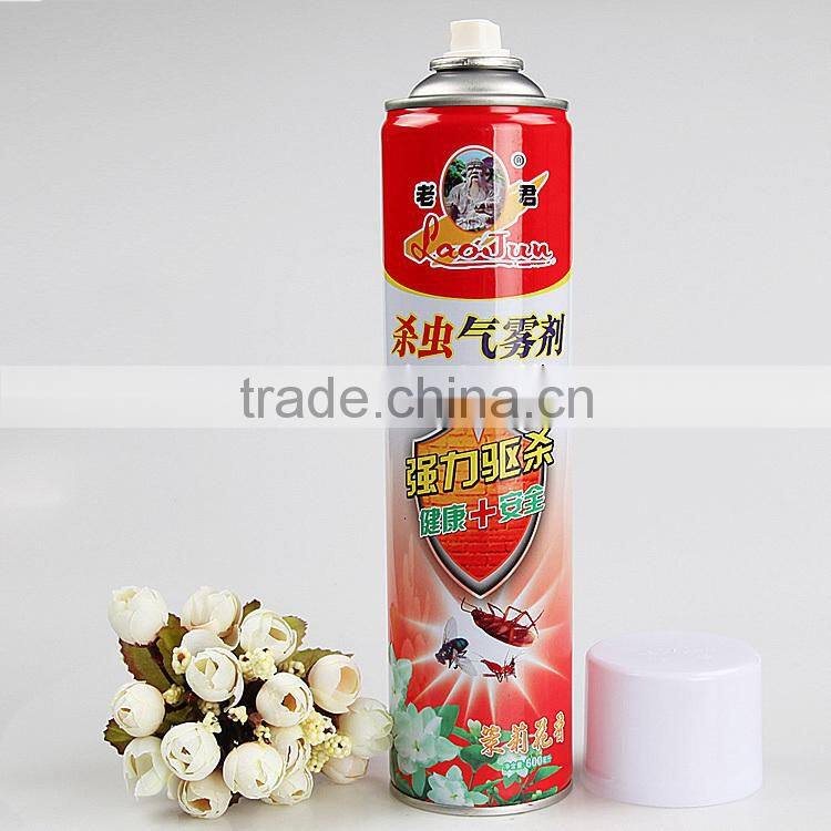 LAOJUN oil base cheap aerosol insecticide