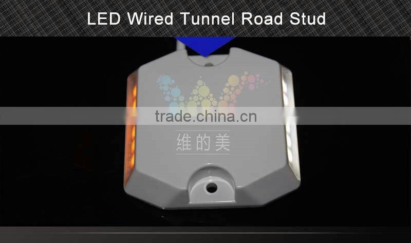 Alibaba wholesale price plastic housing waterproof flashing led tunnel road stud reflector