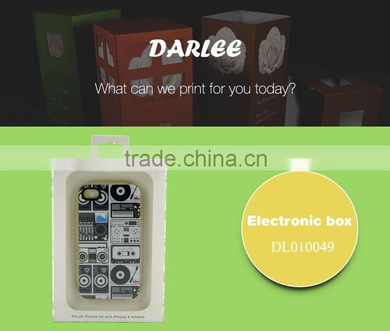 ShenZhen factory custom logo free sample recyclable art paper package box for iphone case