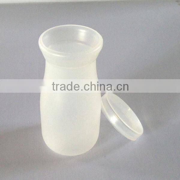 Newest and Hot selling Clear Disposable Plastic milk bottle