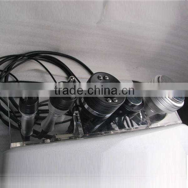 Portable fat cavitation device cavitation and radiofrequency slimming machine / tripolar rf cavitation machine