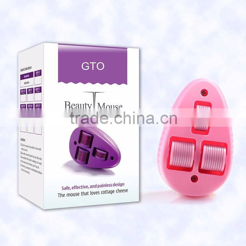Factory Promotion New Derma Roller Beauty Mouse Skin Roller