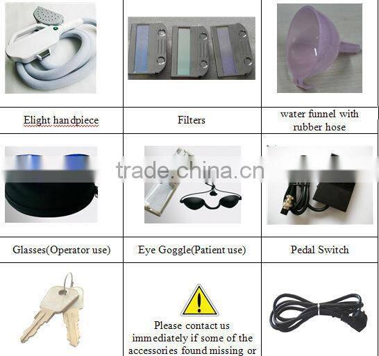 Elight ipl hair removal machine for sale C001