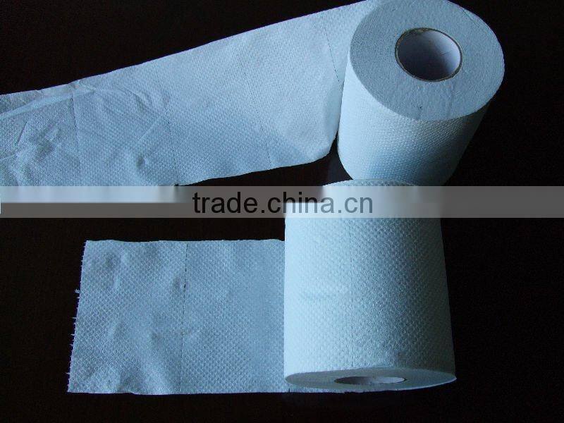 toilet paper and tissue in roll
