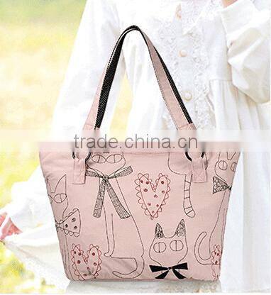 Hot sale good quality Cotton Jute handbag for lady