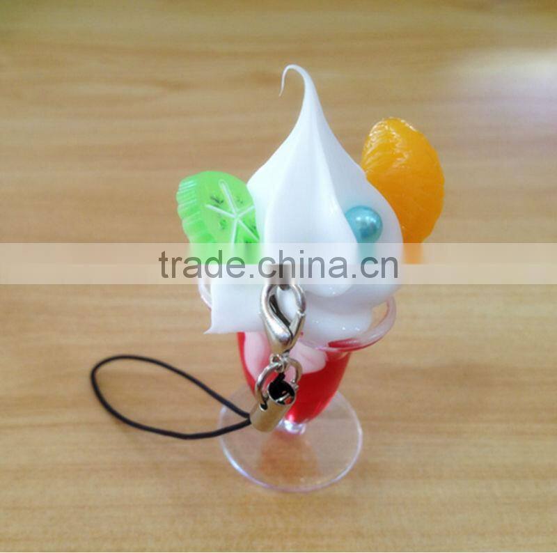 hotsalefake delicious mini sweet ice cream cone for business promotional gift items
