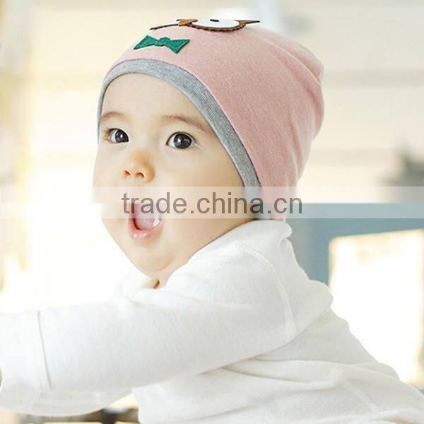 New Baby Boys Girls Hat Cotton Blends Caps Newborn Infant Baby Hat Owl Print