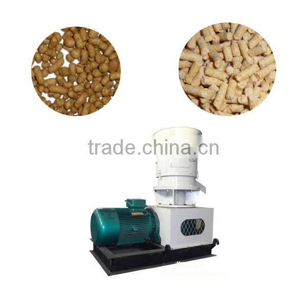 Livestock fertilizer flat feed pellet machine