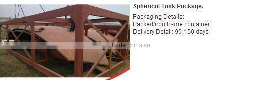 Best price of natural gas storage tanks made in China