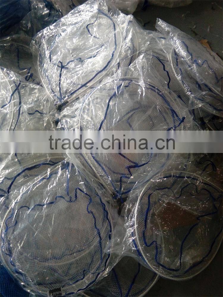 Aluminum fishing folding telescopic landing net