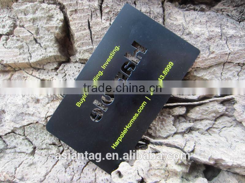 Hot offer metal business card blank