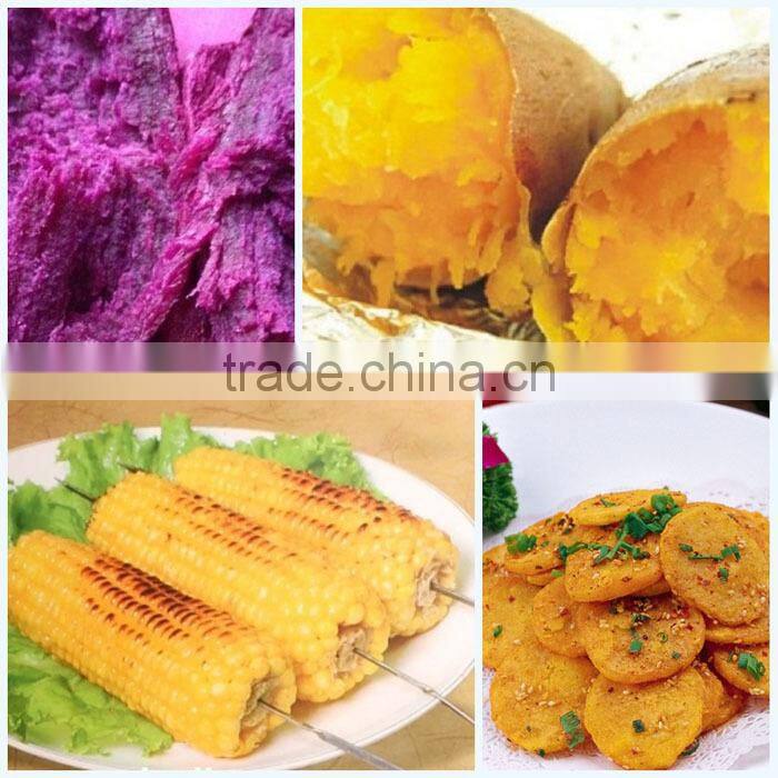 11 holes maize cob roaster machine