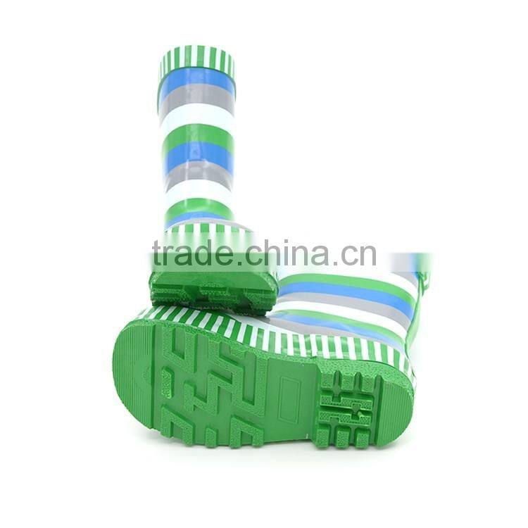 Factory competitive price fashion boys and girls children rubber rain boots