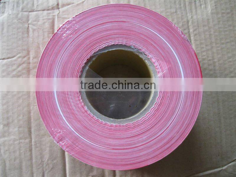 cheap price red PE warning tape