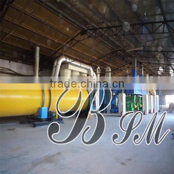 BSM high capacity hot selling drum rotary dryer for industrial waste produced in China