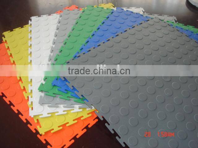 2016 new hot sale Amercian Popular Plastic Premium Garage Tiles
