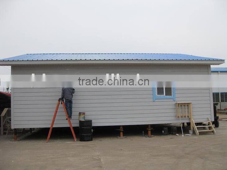 simple steel structure villa house