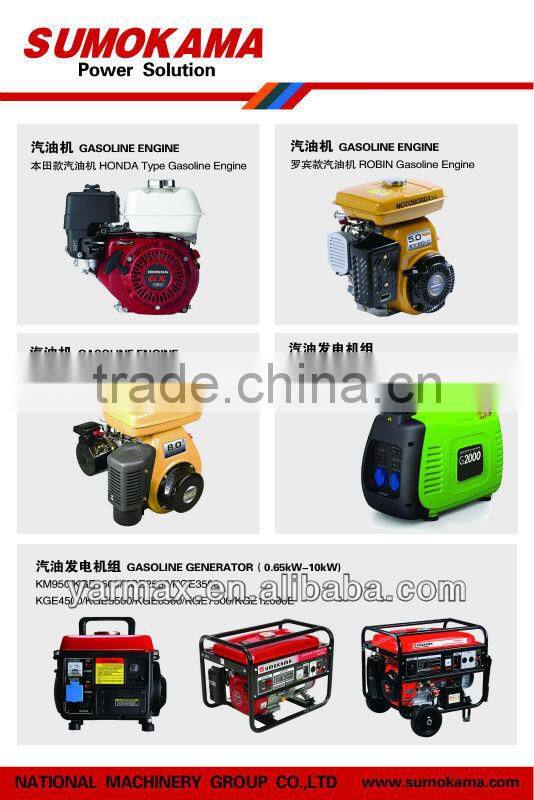 2kVA Small Gasoline/Petrol Engine Generator Set