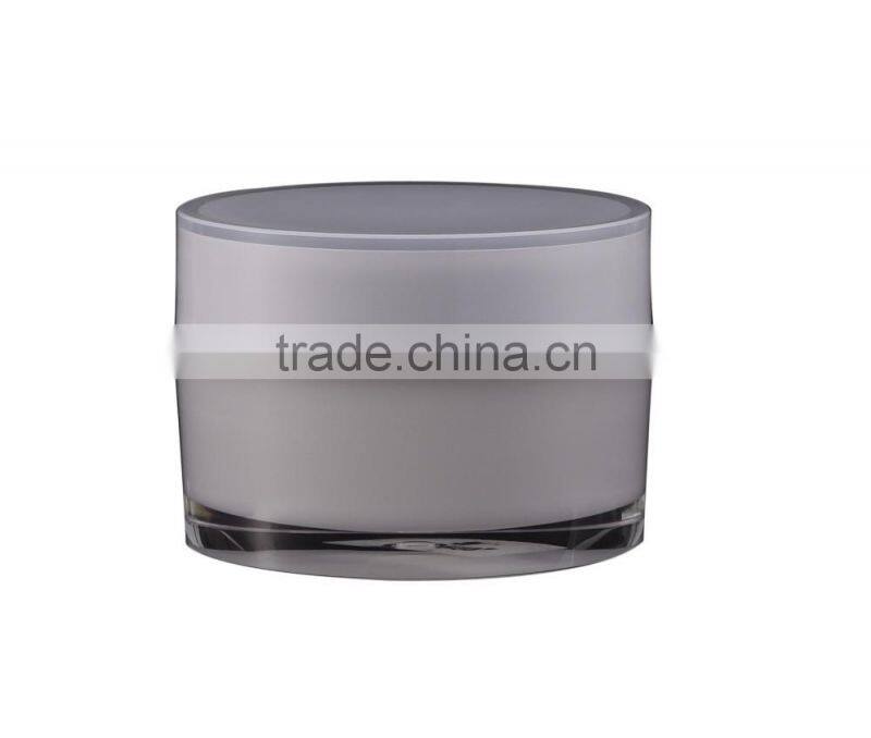 popuplar plastic cream jar 30ml 50ml 120ml acrylic customizable