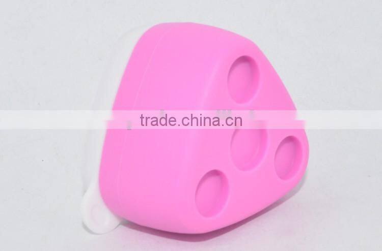 Portable 20ml empty travel silicone jar