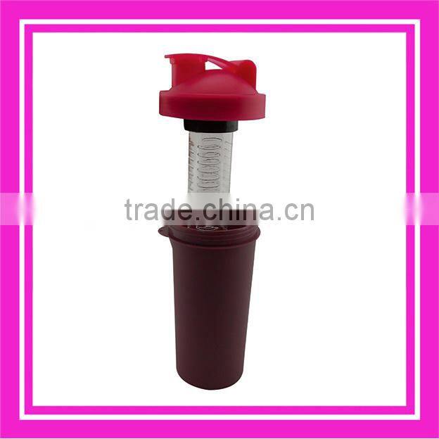2014 new style shaker bottle with ball