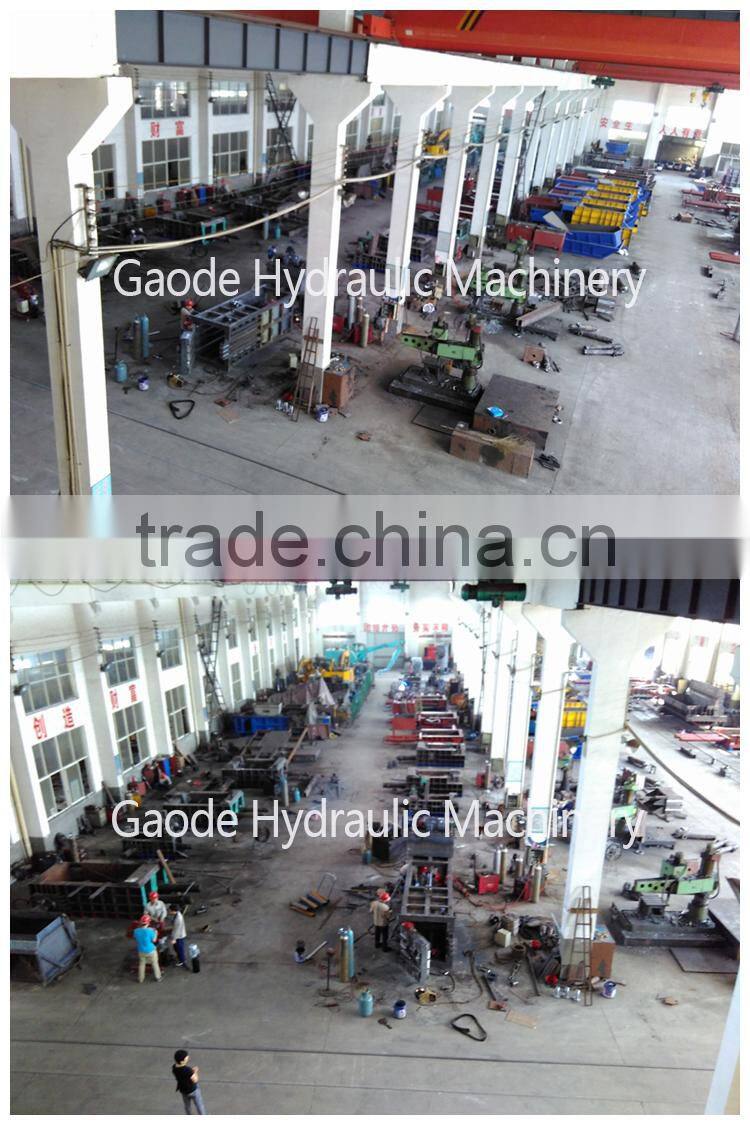 Reliable Container Type Metal Scrap Hydraulic Shear Equipment