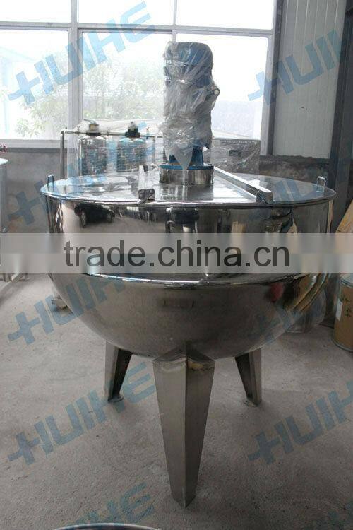 double-layered kettle dairy processing machine