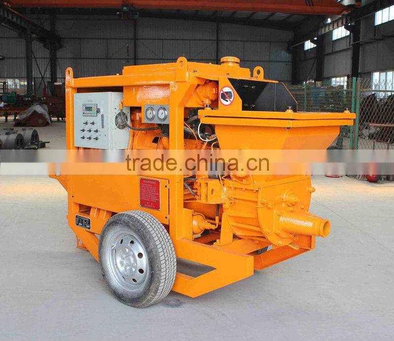 multi-function 7000L per hour output small concrete pump for sale
