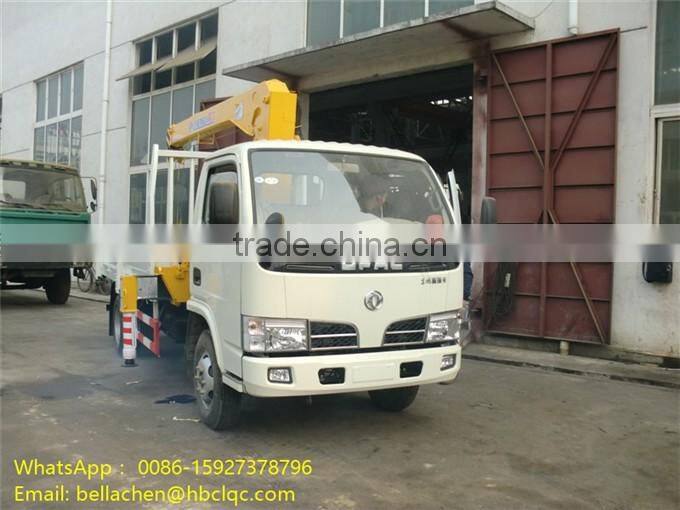 China Mini Crane 1ton 2ton 3ton Crane Truck With Dumper