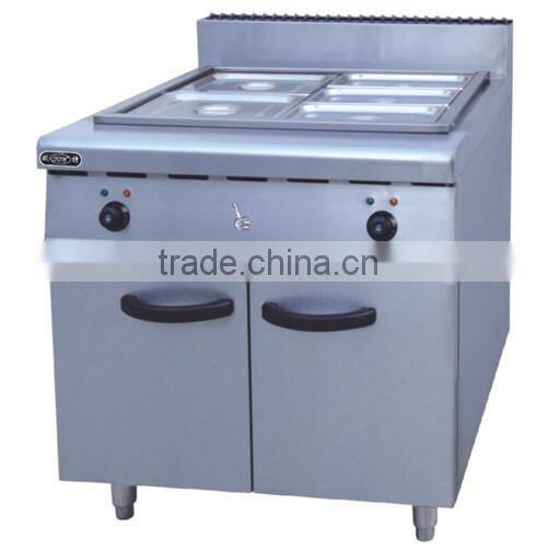 Hot Sale Freestanding Gas Bain Marie With Cabinet(ZQW-859)