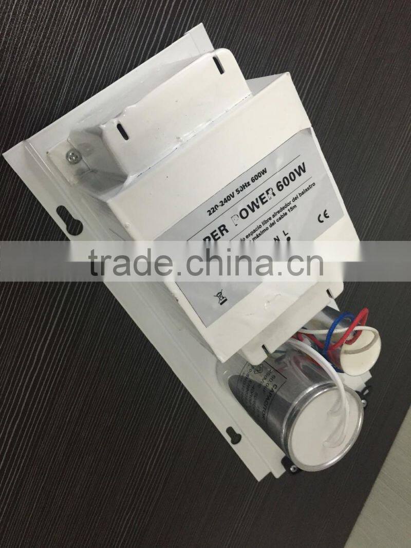 Hydroponics 600w Open magnetic ballast/600w grow light ballast/600W GROW BALLAST