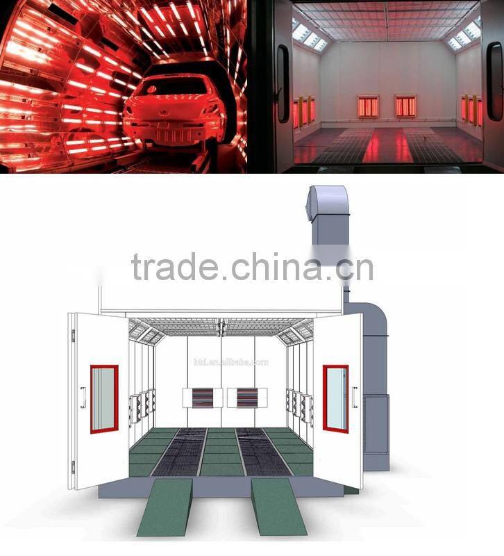 quartz tubular infrared curing lamp,auto body paint booth drying element