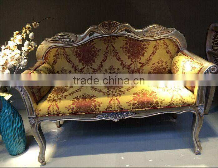 BISINI Chinese Style Living Room Chair, Mandarin Ducks Carving Leisure Chair, Solid Wood Arm Chair (BF01-X1195)