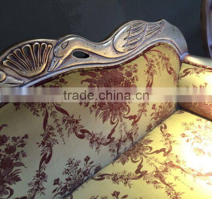 BISINI Chinese Style Living Room Chair, Mandarin Ducks Carving Leisure Chair, Solid Wood Arm Chair (BF01-X1195)