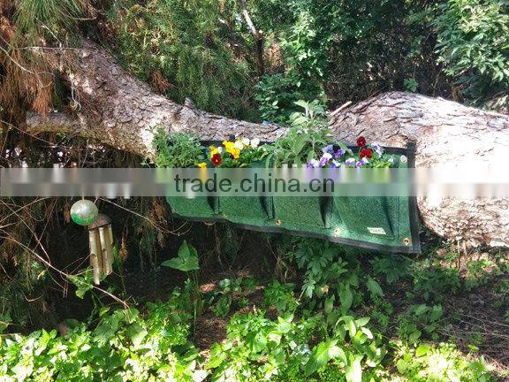 Vertical Garden Diy,4 Pocket Vertical Wall-mounted Garden Plant er,Vertical Garden Felt Pocket