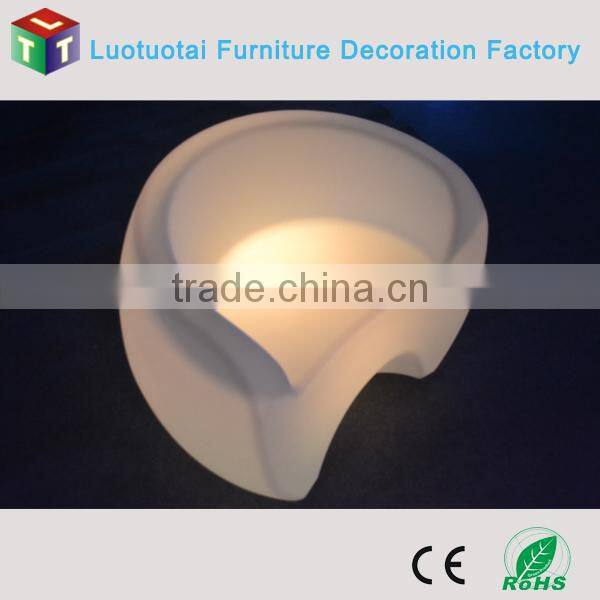 High quality lighting led furniture/ color changing led sofa / rechargeable outdoor led chair