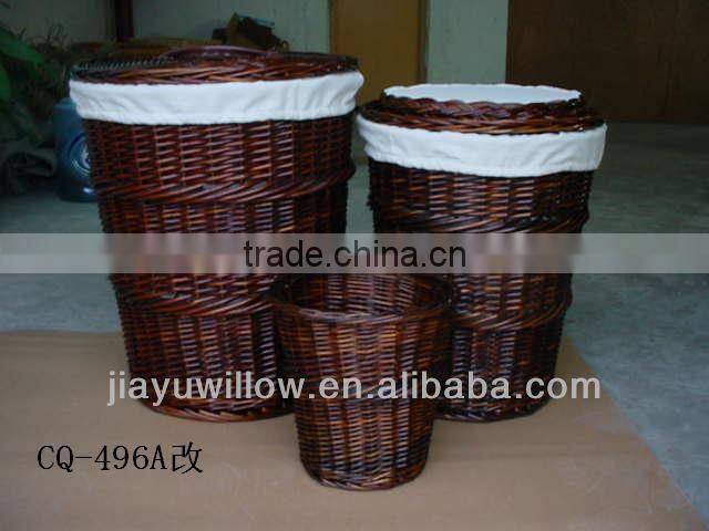 Classics maize covered wicker baskets wholesale