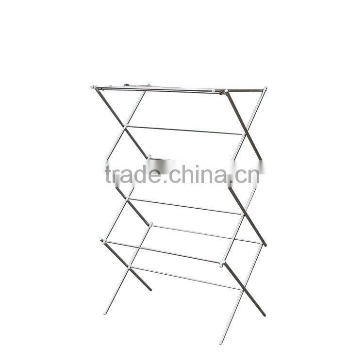 outdoor cloth drying racks, stainless steel foldable clothes drying rack,