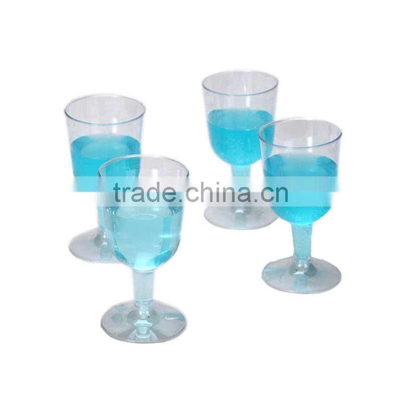 Hot sale disposable plastic wine cup