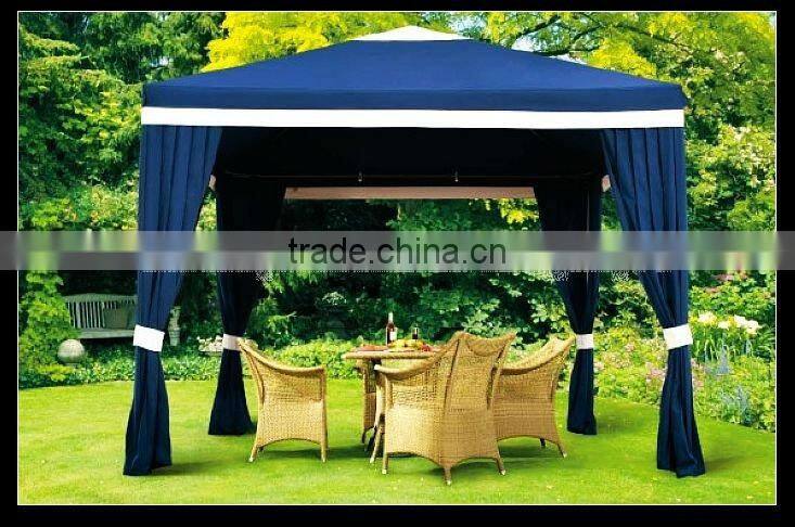 2015 Hot sale portable garden luxury metal decorative gazebo