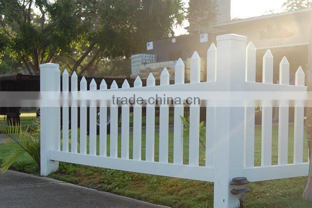 Fentech High Quality Widely Used Plasitic/PVC/Vinyl Portable Fence, Portable fence panels garden fence