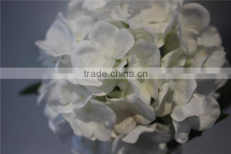 hot sale brand name decorative artificial silk hydrangea