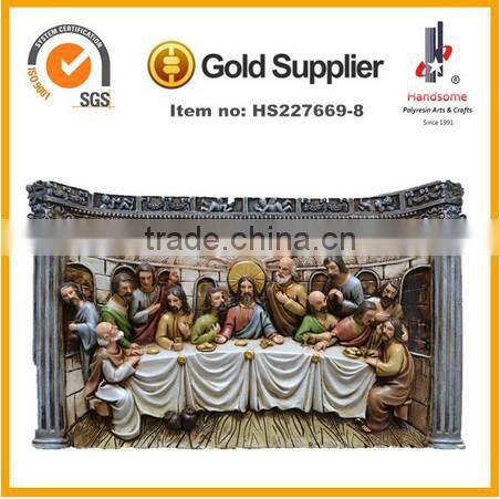 Classic Resin Religious Last Supper Sculpture