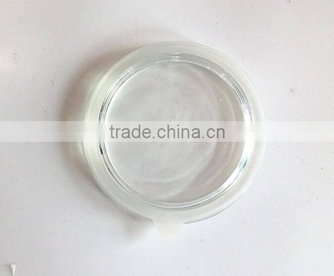 250ml capactiy tapered locked glass stash jar cans with glass lid