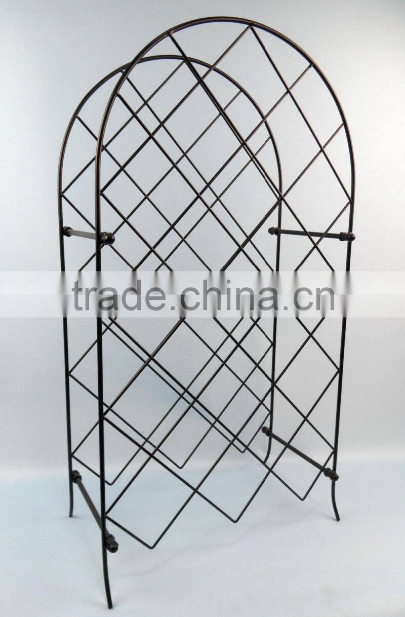 Wine Rack Stand - Holds Bottles of Your Favorite Wine - Elegant Looking French Style Wine Rack