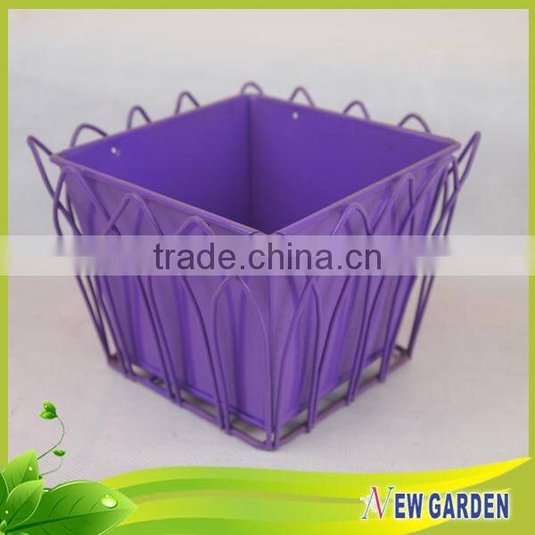 Wholesale Modern style multicolored garden hand made clay pot